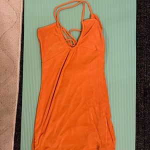 super cute orange dress